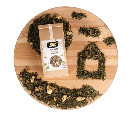 Big Nature Herbata Zielona Rodzinna 100 g