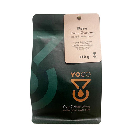 YOCO - kawa ziarnista Peru Percy Guevara Natural Filter 250 g