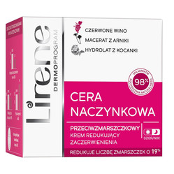 Cera Naczynkowa przeciwzmarszczkowy krem redukujący zaczerwienienia na dzień i na noc 50ml
