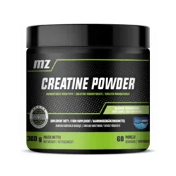 MZ Creatine Powder monohydrat kreatyny 300g smak winogrono