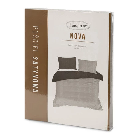 Komplet pościeli Nova3, 220 x 200 cm, Jasnoszary