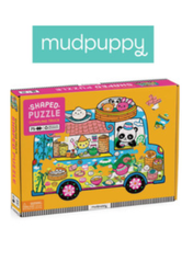 Mudpuppy Puzzle konturowe Food Truck 75 elementów 5+