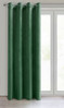 ZASŁONA GOTOWA DARLA 140 X 250 CM CIEMNOZIELONY