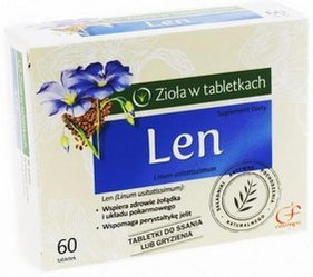 Colfarm Len 60 tabletek trawienie jelita