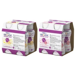 Zestaw: 1x RESOURCE Diabet Plus smak truskawka 4 x 200ml i 1x RESOURCE Diabet Plus smak wanilia 4 x 200ml 