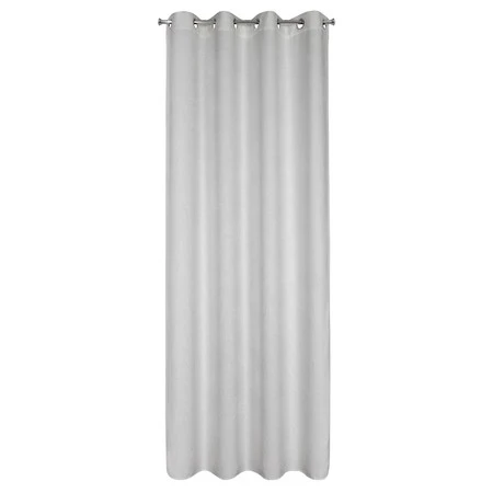 ZASŁONA GOTOWA ALETA 135 X 250 CM SREBRNY
