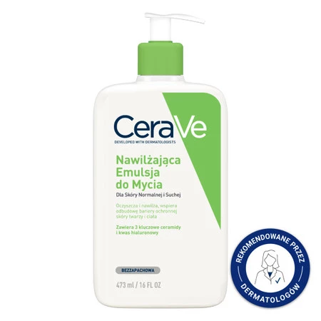 Cerave - nawilżająca emulsja do mycia - 473 ml