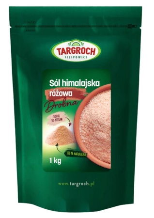 Targroch Sól himalajska różowa drobna 1 kg