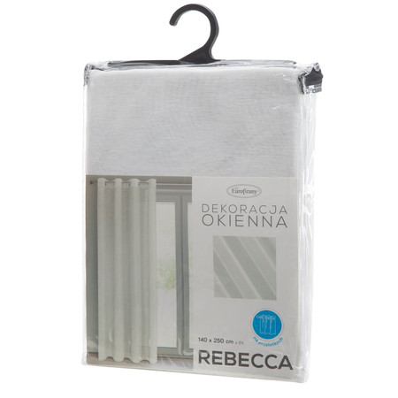 FIRANA GOTOWA REBECCA 140 X 250 CM KREMOWY