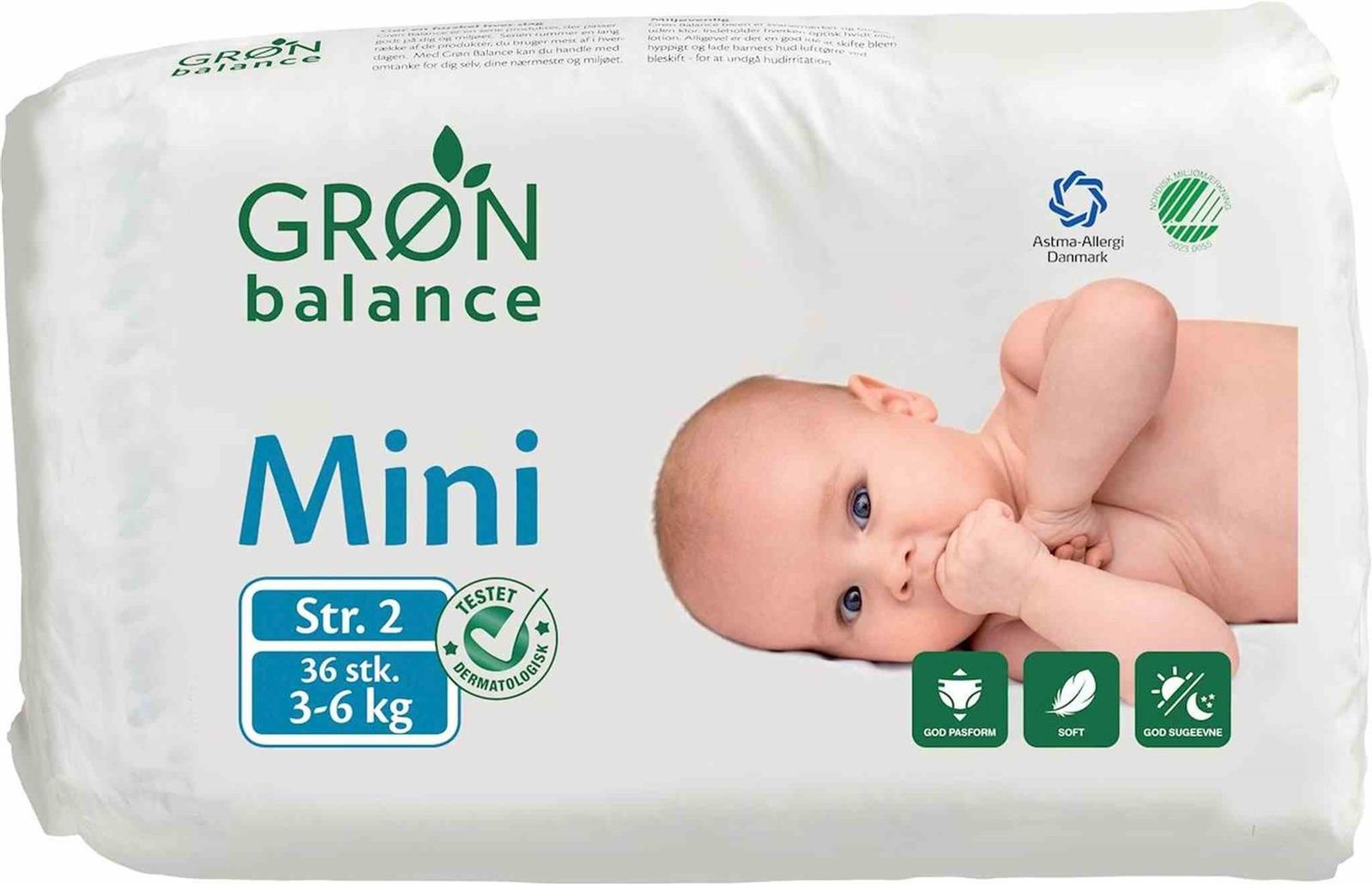 Pieluchy dla dzieci Mini 3-6kg 36szt.