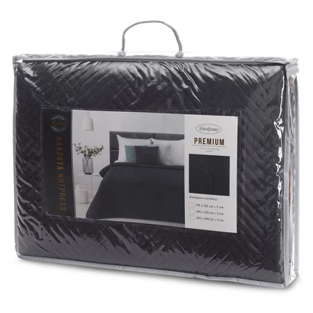 NARZUTA LEN 3 200 X 220 CM GRAFITOWY