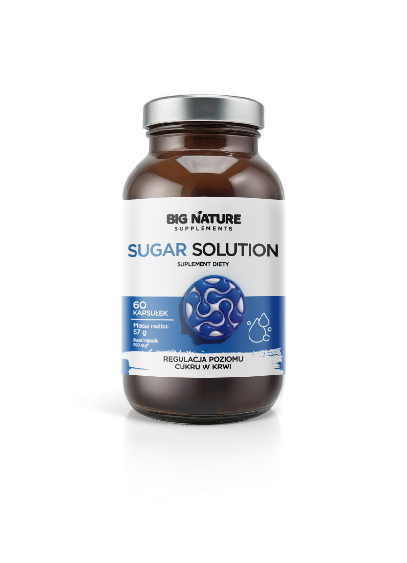 Big Nature Sugar Solution 60 kaps. - Nabea.pl