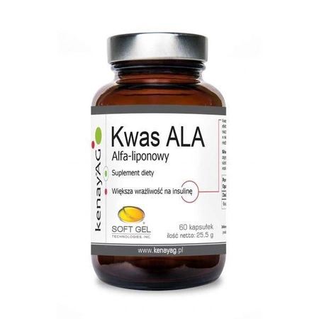 Kwas Ala (Alfa-Liponowy) suplement diety 60 kapsułek