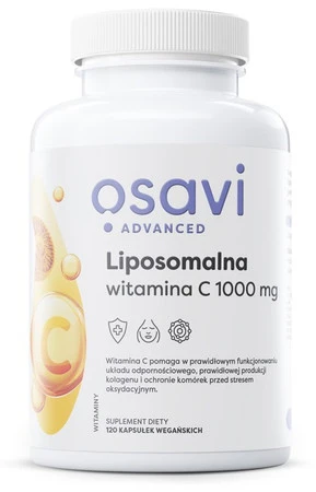OSAVI Liposomalna witamina C 1000 mg (120 kaps.)