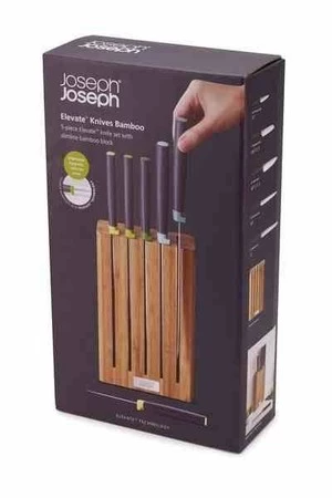 JJ - Zestaw blok Bamboo z 5 nożami Elevate™, multi