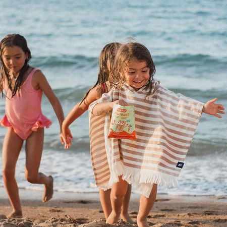 Smileat, BIO Smilondas, Chrupki z ciecierzycy, kukurydzy i soczewicy, marchewkowe 15m+, 25 g