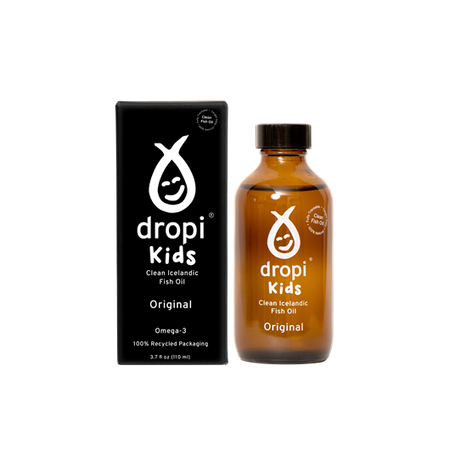 Dropi Kids Original Olej z wątroby dorsza dla dzieci 110 ml