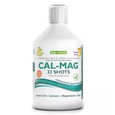 Swedish Nutra Cal-Mag cytrynowy shot na stawy 500ml