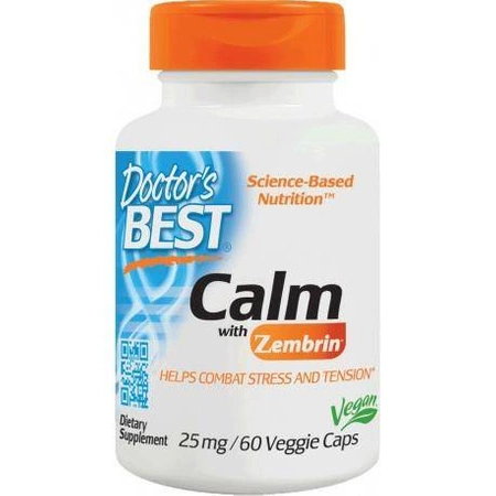 Doctor's Best − Calm with Zembrin − 60 kaps.