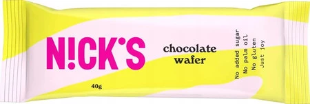 N!CK'S Nicks Chocolate Wafer wafelek czekoladowy bez cukru 40g