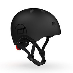 SCOOTANDRIDE Kask S-M dla dzieci 3+ lat Black