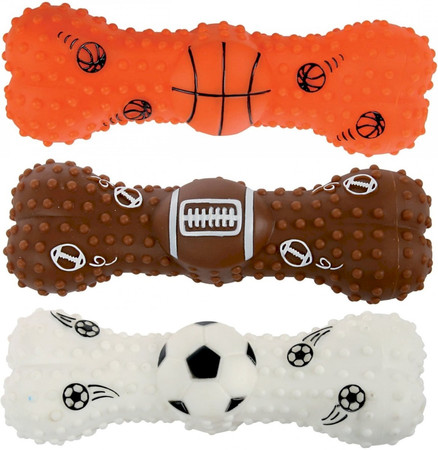 ZOLUX Kość Piłka Koszykowa Basket Bone winylowa 15cm