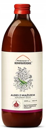 Produkty Bonifraterskie Sok z Aloesu z miąższem