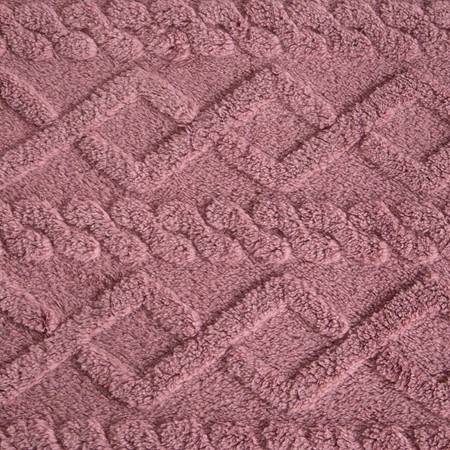 KOC D91 WARKOCZ 200 X 220 CM PUDROWY RÓŻ