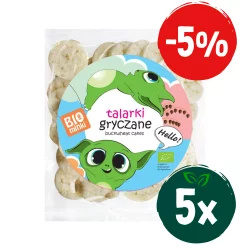 Zestaw: 5x TALARKI GRYCZANE BIO 55 g - BIOMINKI