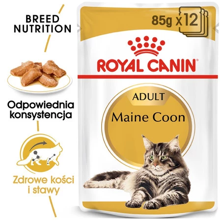ROYAL CANIN Maine Coon Adult w sosie 85g