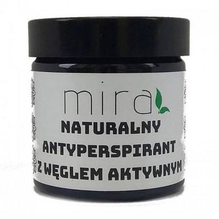 Naturalny antyperspirant w kremie z węglem aktywnym 50g