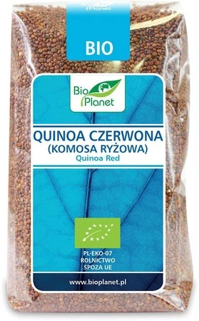 QUINOA CZERWONA BIO 500 g - BIO PLANET