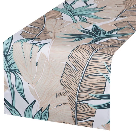 OBRUS GARDEN 40 X 140 CM BEŻOWY