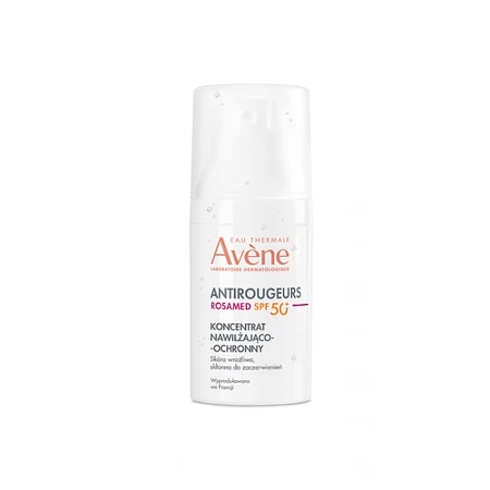 Avène Antirougeurs Rosamed Koncentrat nawilżająco-ochronny SPF 50+ 30 ml