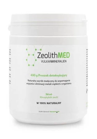 Zeolith MED 400 g proszek detoksykujący