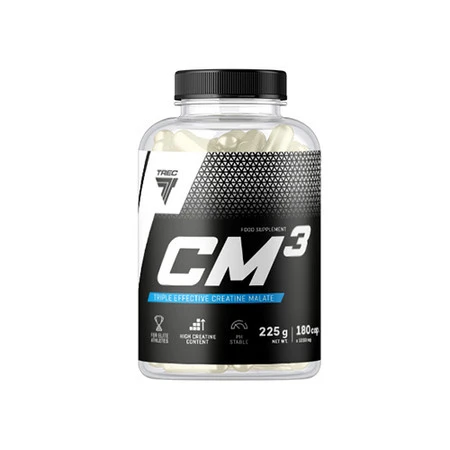 Trec Nutrition CM3 Kreatyna Jabłczan 180 kaps.