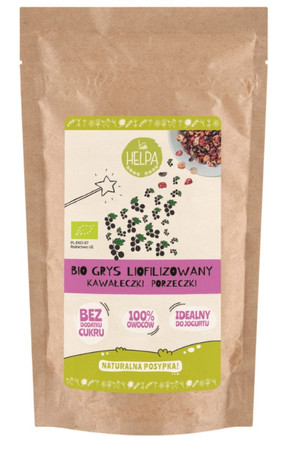 GRYS LIOFILIZOWANY (KAWAŁECZKI PORZECZKI) BIO 20 g - HELPA