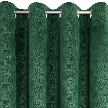 ZASŁONA GOTOWA D91 ELLEN 140 X 250 CM ZIELONY