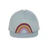 Lassig Czapka z daszkiem dziecięca Little Gang Rainbow light blue 1-2 lata