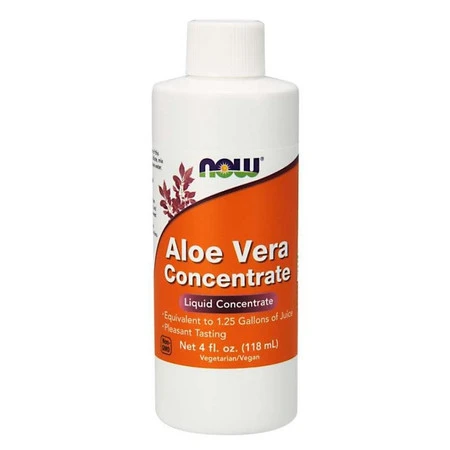 Now Food Aloe Vera Concentrate koncentrat z Liści Aloesu 40:1 (118 ml)