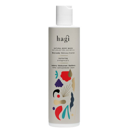 Hagi − Malinowy chruśniak, naturalny żel do mycia ciała − 300 ml