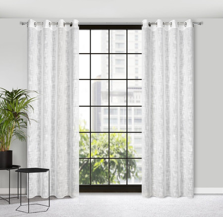 ZASŁONA GOTOWA LIREN 140 X 250 CM BIAŁY