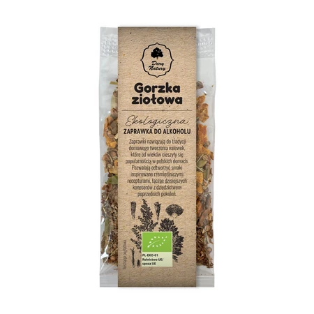 Zaprawka do alkoholu GORZKA ZIOŁOWA BIO 20g DARY NATURY