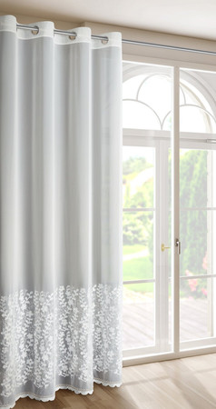 ZASŁONA GOTOWA INGA 140 X 250 CM BIAŁY