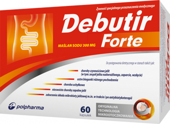 Debutir Forte 0,3 g 60 kaps.