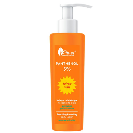 Panthenol 5% kojąco-chłodzące mleczko do ciała po opalaniu 200ml