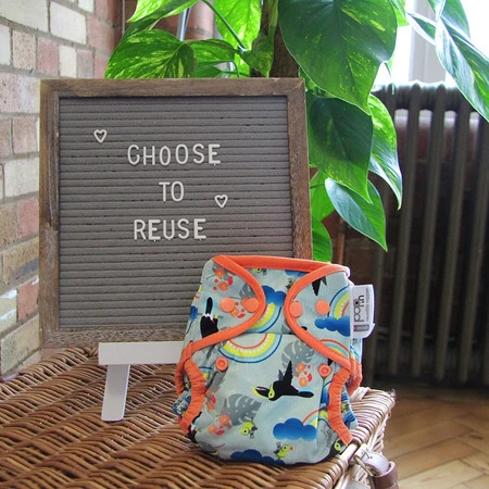 Close, Pop-in AI2, Pielucha wielorazowa zapinana na napy, Tukan