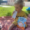Smileat, BIO Lody owocowe do mrożenia o smaku gruszki i brzoskwini Smilado, 50g