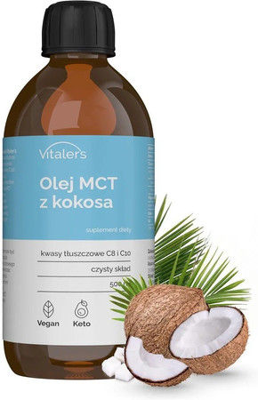 Vitalers Olej MCT z Kokosa 500ml