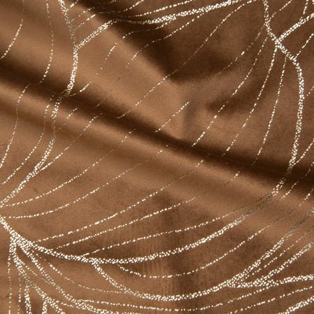 OBRUS BLINK 12 35 X 220 CM BRĄZOWY